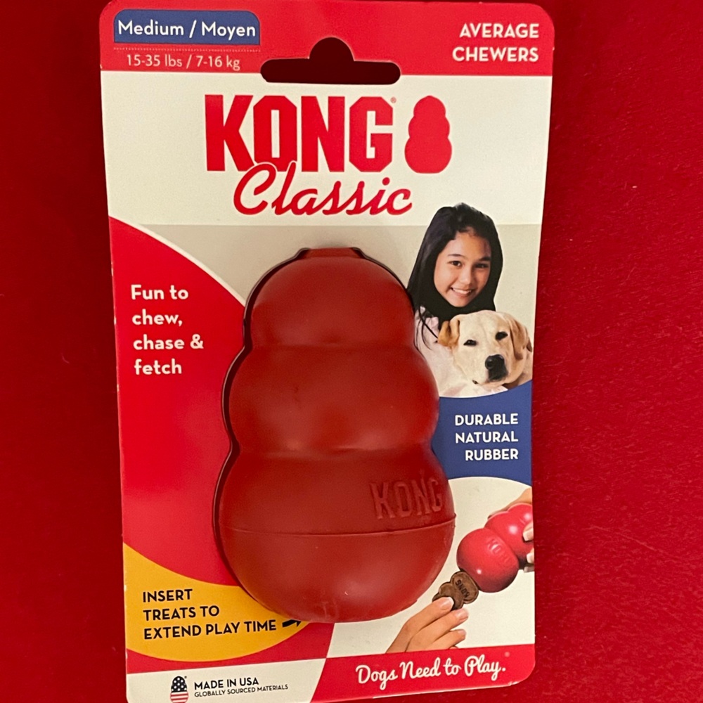 Medium KONG Classic Stuffable Dog Toy